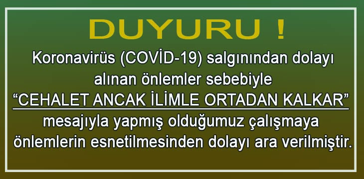 DUYURU !